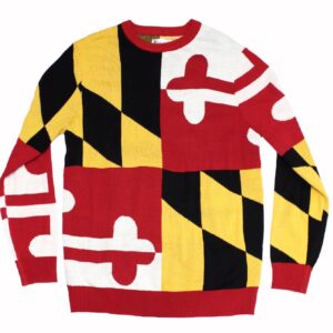 Maryland Flag Knit Sweater