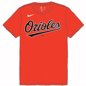 Nike MLB Baltimore Orioles Orange Youth Short Sleeve T-Shirt