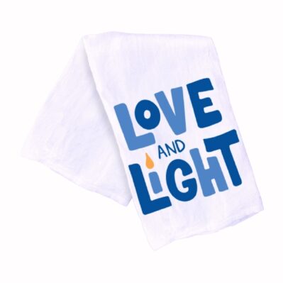 Love and Light Holiday Hand and Kitchen Towel
