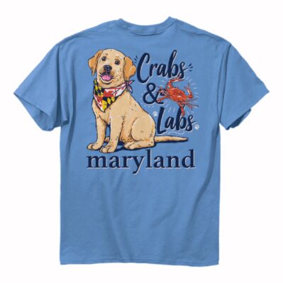 Maryland Crabs and Labs Short Sleeve T-Shirt