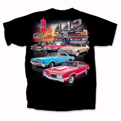 Oldsmobile 442 Collection Short Sleeve T-Shirt