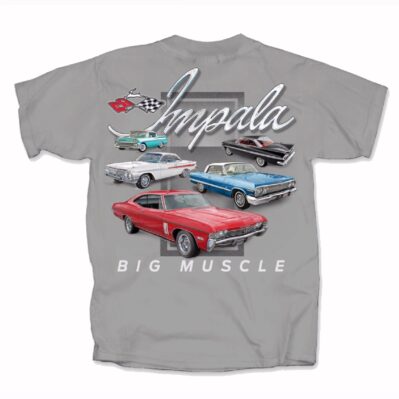 Chevy Chevrolet Impala Big Muscle Short Sleeve T-Shirt