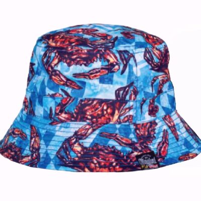 Maryland Red Crab Reversible Bucket Sun Hat