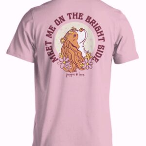 Puppie Love Dog Meet Me On The Bright Side Pup Short Sleeve T-Shirt