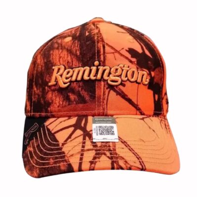 Remington Orange Mossy Oak Camo Embroidered Cap Hat