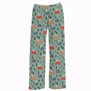 Brief Insanity Snoopy Camping Lounge Pants Pajamas