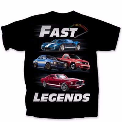 Ford Fast Legends Short Sleeve T-Shirt