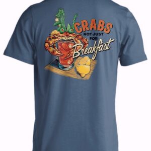 Bloody Mary Crabs Not Just For Breakfast Short Sleeve T-Shirt