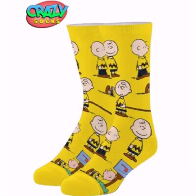 Charlie Brown Crew Crazy Socks