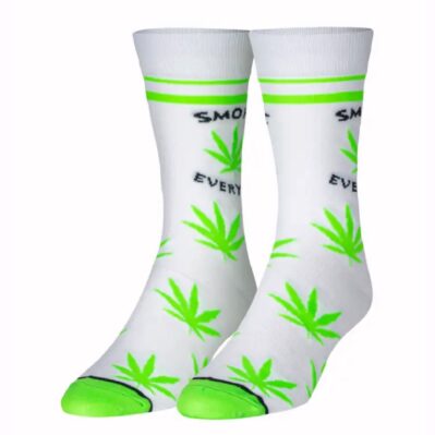Smoke Everyday Crew Crazy Socks