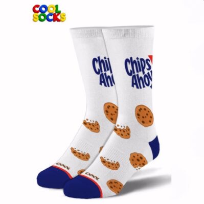 Chips Ahoy Cookies Athletic Crew Socks