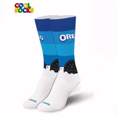 Oreo Cookies Dunk Athletic Crew Socks - Women / Teen