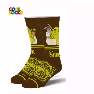 Shrek the Ogre and Donkey Athletic Crew Socks