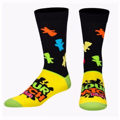 Sour Patch Kids Candies Athletic Crew Socks - Adult