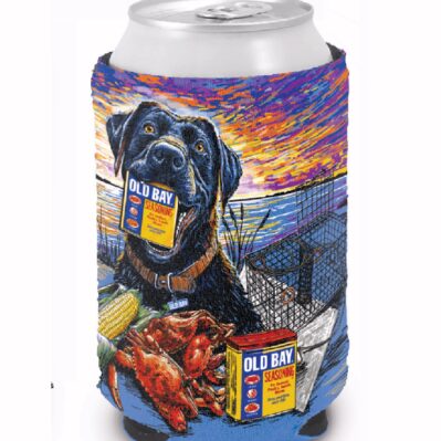Old Bay Harbor Scenes Insulated Can Holder