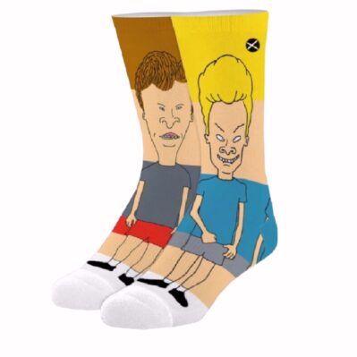 Beavis and Butt-Head Split Type Athletic Crew Socks