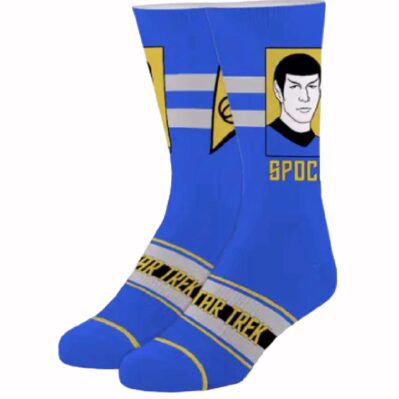 Star Trek Spock Athletic Crew Socks