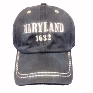 Maryland 1632 Cotton Waxed Style Navy Cap Hat