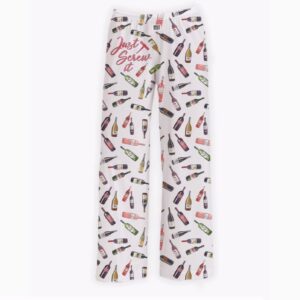 Brief Insanity Wine Just Screw It Lounge Pants Pajamas