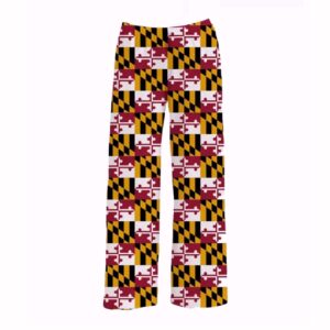 Brief Insanity Maryland Flag Lounge Pants Pajamas
