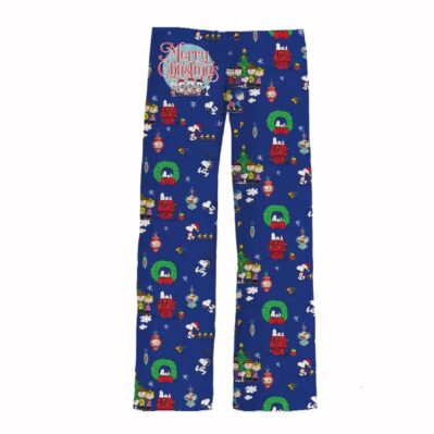 Brief Insanity Peanuts Gang Merry Christmas Lounge Pants Pajamas