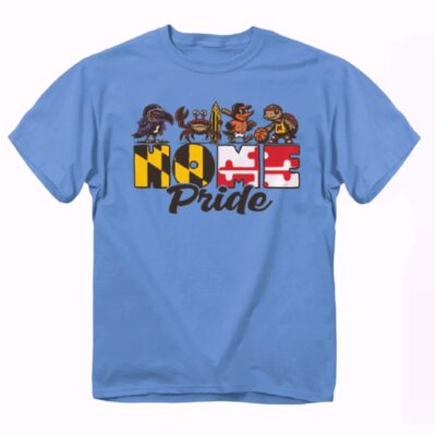 Maryland Home Pride Icons Toddler Short Sleeve T-Shirt