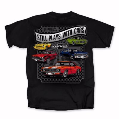 Chevy Chevrolet Camaro Still Plays with Cars Short Sleeve T-Shirt