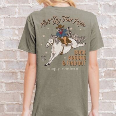 Simply Southern Ain't My First Rodeo Short Sleeve T-Shirt