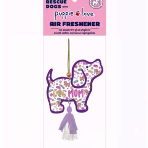 Puppie Love Dog Mom Air Freshener (set of 2)