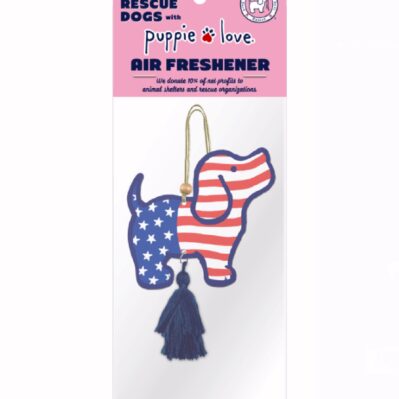 Puppie Love USA Pup Air Freshener (set of 2)