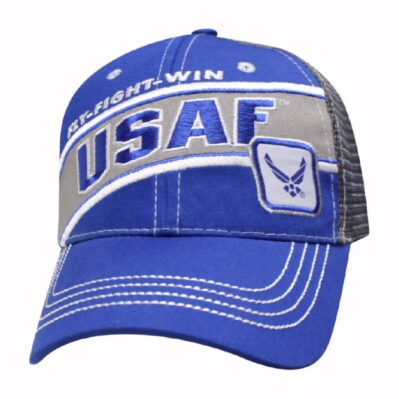 U.S. Air Force USAF Fly Fight Win Embroidered Mesh Cap Hat