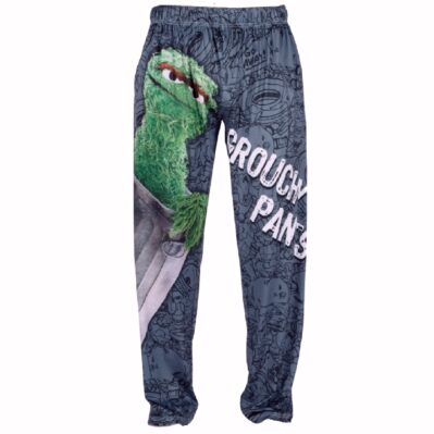 Brief Insanity Sesame Street Oscar the Grouch Lounge Pants Pajamas