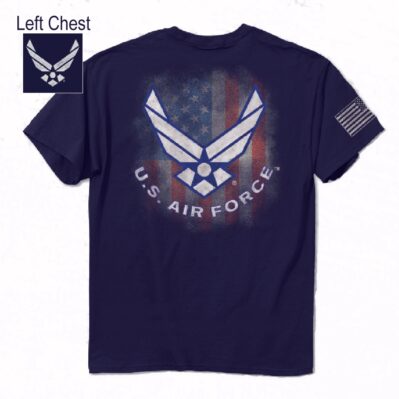 U.S. Air Force Stars & Stripes Short Sleeve T-Shirt