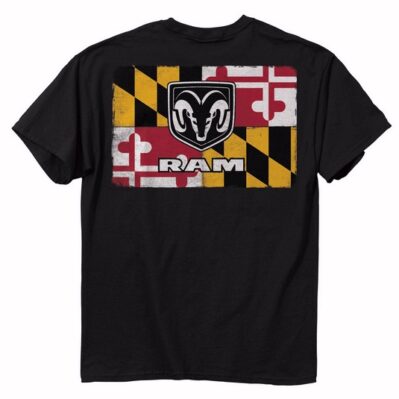 RAM Maryland Flag Short Sleeve T-Shirt