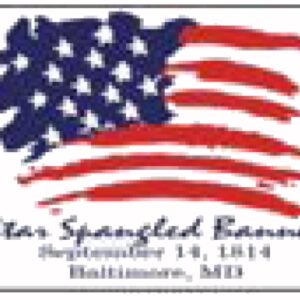 Star Spangled Banner September 14, 1814 Postcard