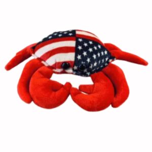 USA U.S.A Crab Plushy Toy Under the Sea Friends