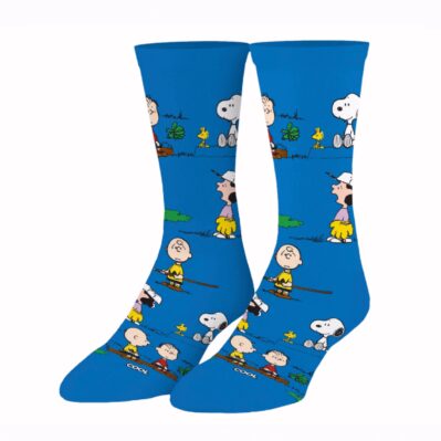 Charlie Brown & Friends Outdoor Crew Socks
