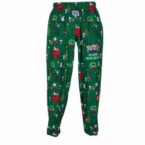 Brief Insanity Snoopy Happy Holidays Lounge Pants Pajamas