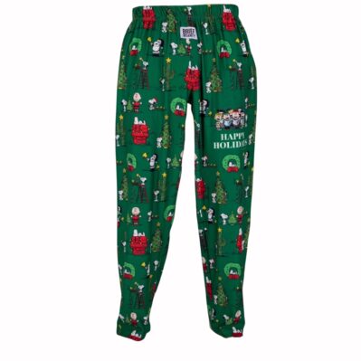 Brief Insanity Snoopy Happy Holidays Lounge Pants Pajamas