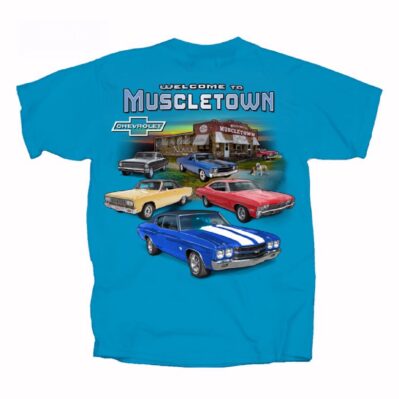 Chevy Chevrolet Welcome to Muscletown Short Sleeve T-Shirt