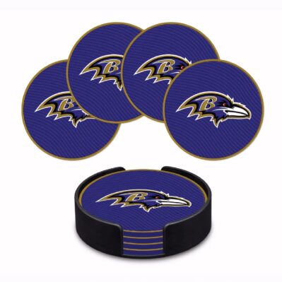 Baltimore Ravens Coasters Set (set of 4)