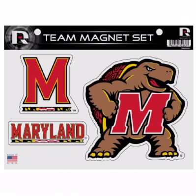 University of Maryland Terrapins Terps Magnets (set of 3)