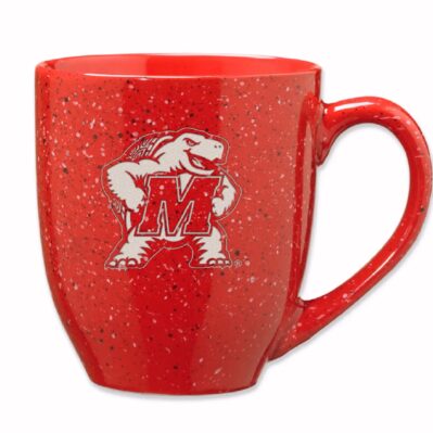 University of Maryland Terrapins Terps Red 16 oz Ceramic Coffee Mug