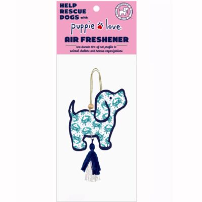 Puppie Love Crab Pattern Pup Air Freshener (set of 2)
