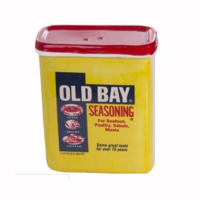 Old Bay Can Logo Ceramic Spice Shaker