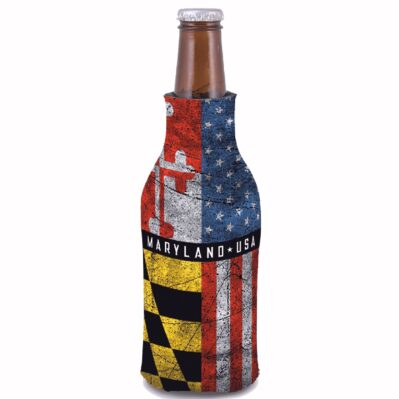 Maryland USA Flags Insulated Bottle Hugger