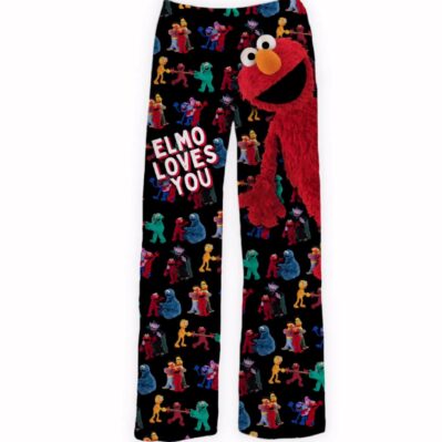 Brief Insanity Sesame Street Elmo Loves You Lounge Pants Pajamas