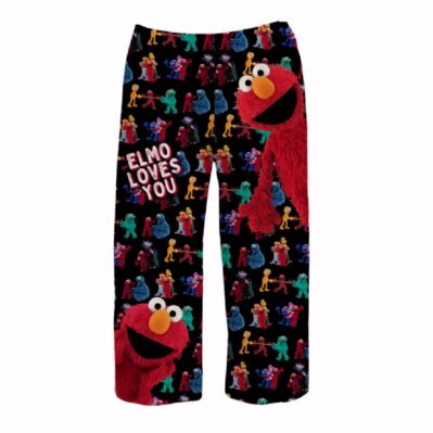 Brief Insanity Toddler Sesame Street Elmo Loves You Lounge Pants Pajamas
