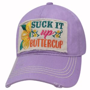 Suck It Up Buttercup Patch Cap Hat